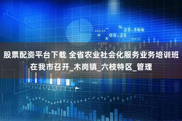 股票配资平台下载 全省农业社会化服务业务培训班在我市召开_木岗镇_六枝特区_管理