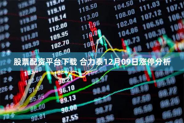 股票配资平台下载 合力泰12月09日涨停分析